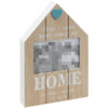 ⁦מסגרת תמונה מעץ בצורת בית עם כיתוב HOME⁩ – תמונה ⁦2⁩