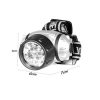 ⁦פנס ראש מתכוונן NEON LED 7 עמיד במים⁩ – תמונה ⁦4⁩