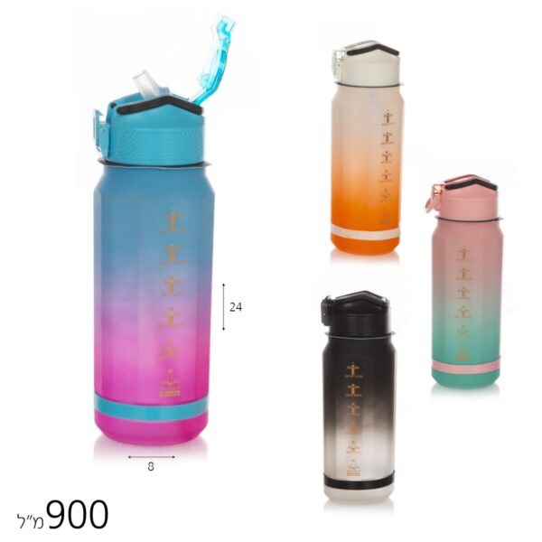 בקבוק לחיצה ריינבו 900 מ”ל