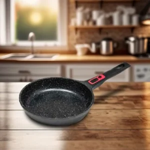 מחבת יציקת אלומיניום 20 ס״מ ידית נשלפת