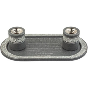 סט פוליריזן מגש להדלקת נרות וזוג פמוטים מהודרים