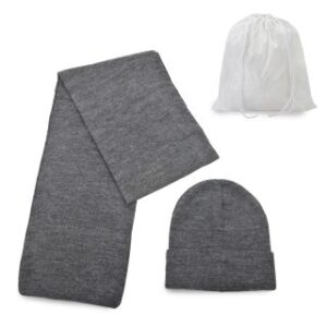 סט אופנתי של כובע וצעיף - קונארד