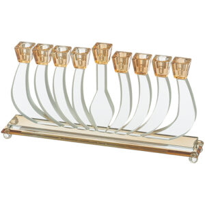 חנוכייה קריסטל מהודרת