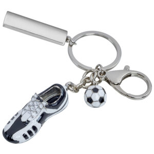 מחזיק מפתחות מתכתי "כדורגל"