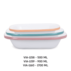 תבנית אפייה והגשה אמייל-900 מ"ל