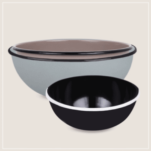 קערת סלט אמייל-צבעוני