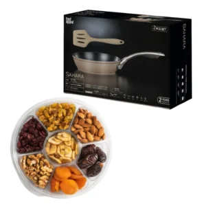 פירות יבשים על המחבת