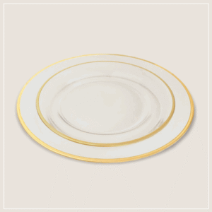 צלחות זכוכית LORRAINE