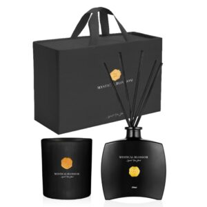 לוקס סט יוקרתי נר ומפיץ ריח