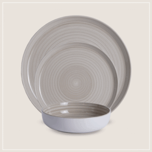 צלחות פורצלן SPIRAL