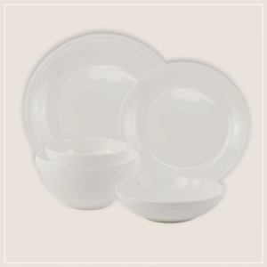 צלחות פורצלן CASA