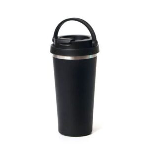 כוס תרמית 500ML-ידית אפור / כחול / לבן / שחור